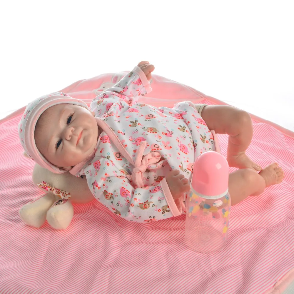 100% действительно Реалистичная для малышей и новорожденных кукла 42 см