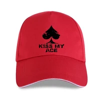 new funny poker kiss my ace card game spades baseball cap