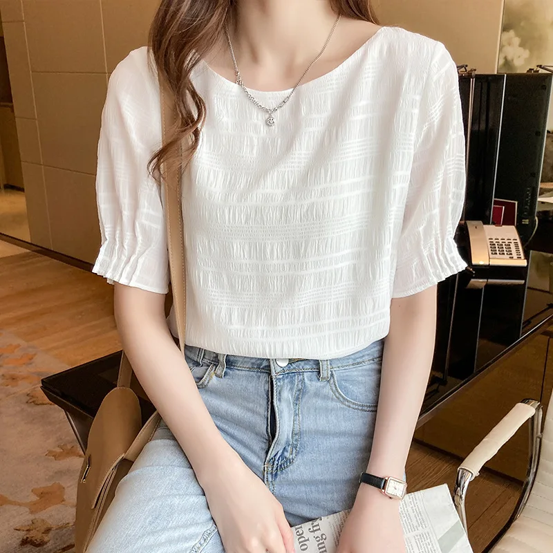 

2021 high quality new women's short sleeves