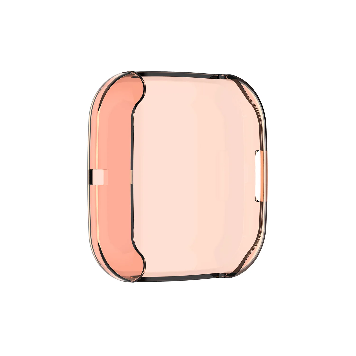 50 шт./лот мягкий ТПУ прозрачный силикон чехол для Fitbit Versa 2 Smartwatch защитный корпус Versa2 сменные часы аксессуары