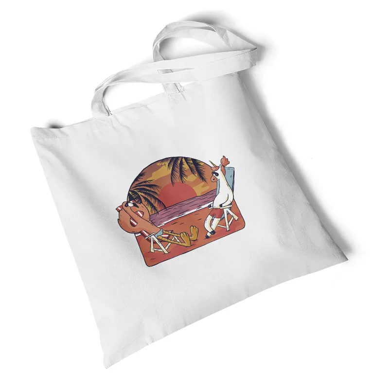 Холщовая Сумка для покупок многоразовая сумка на плечо сумка-тоут с принтом