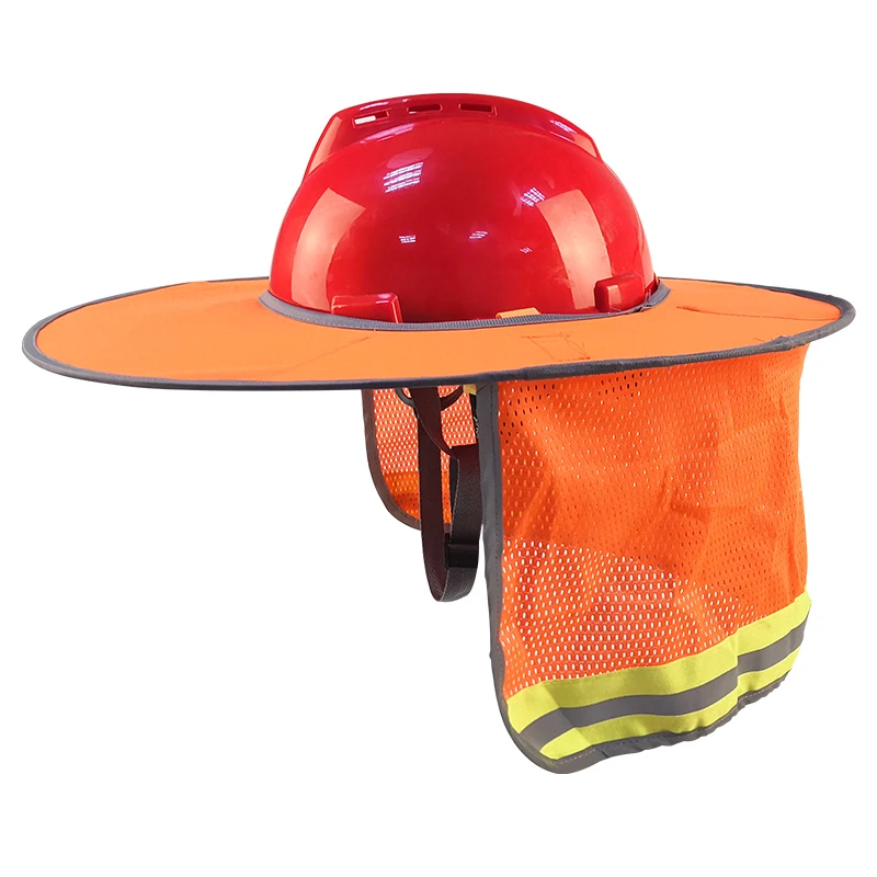 Солнцезащитный козырек для безопасного шлема летняя дышащая широкая шляпа с