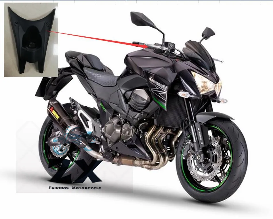 Мотоциклетные обтекатели танк Средний обтекатель Крышка для z800 2013 2014 2015 2016 FIT Z800