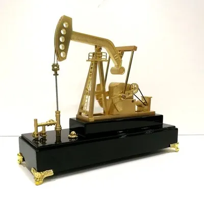 Электрическая нефтяная полевая насосная установка модель, нефтяные и нефтехимические сувениры, нефтепромысловая бизнес-подарочная Настройка