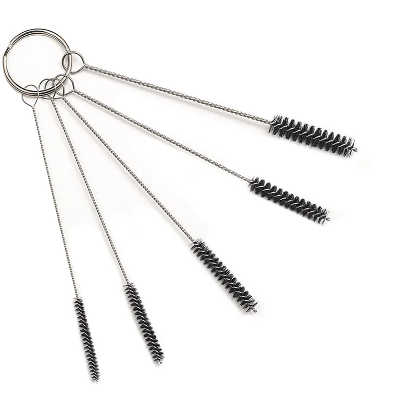 Nylon Stainless Steel Tobacco Cleaning Brushes Set Accessory For Tobacco Pipe Smoke Tube Cleaning Tools