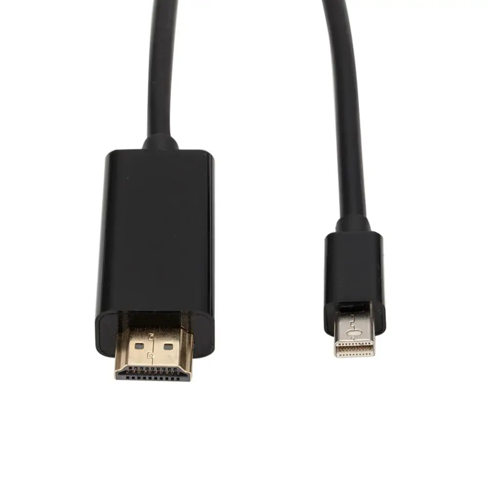 Переходник Mini Displayport папа HDMI Кабель 1 8 м преобразователь видео и аудио DP 1080P HDTV для