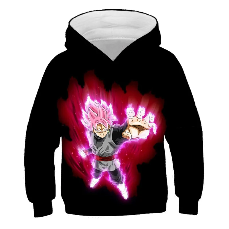 

Latest Anime Hoodies Kids Unisex 3D Print Japanese Cartoon Boy Girls Sweatshirt 4-14Y Kids Goku Hoodie Boys Clothes Cool Outwear