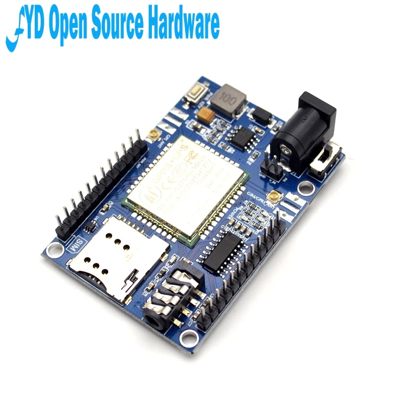 2 шт. A7 GSM GPRS GPS 3 в 1 модуль щит DC 5 9 беспроводной для STM32 51MCU поддержка голосовых