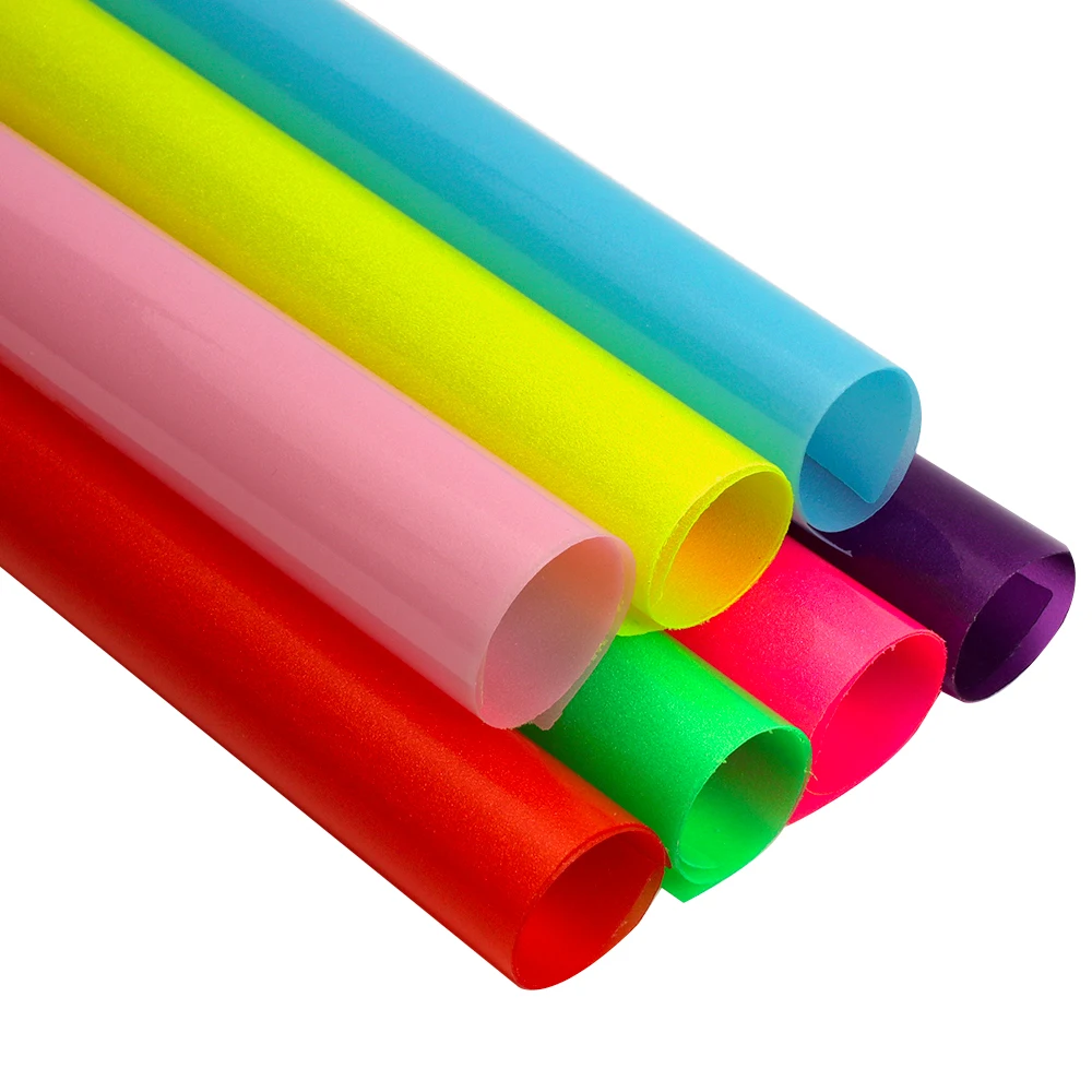 

22*30cm Frosted Pvc Slices Hair Card Headdress Bow Making Diy Materials Sewing Materials Holiday Decoration Supplies