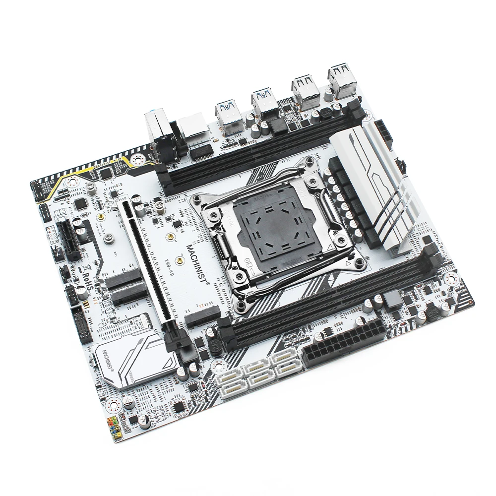 Billig MASCHINIST X99 Desktop Motherboard LGA 2011-3 Combo Mit Xeon E5 2630L V3 CPU 16GB 2*8G DDR4 ECC REG RAM Server MIanboard X99-K9