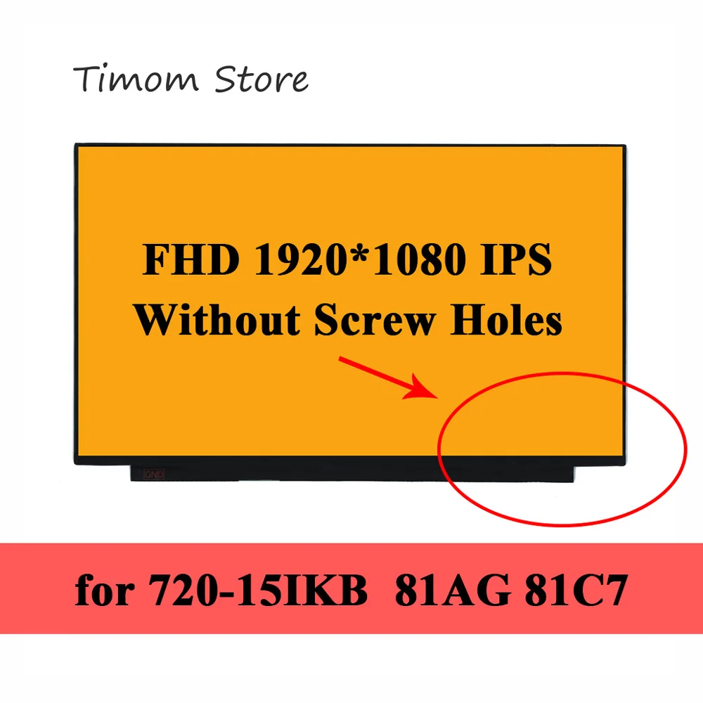 ЖК-матрица для ноутбука ideapad 720-15IKB Model 81AG 81C7 720 15IKB Lenovo 15 6 матрица 1920*1080 Full HD