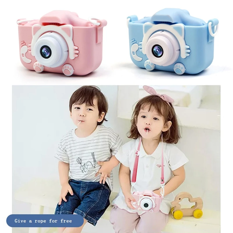

X5 Children's Camera Cute Toy Cat Mini Digital Camera Education Toys For Kids Camera for Children Birthday Gift