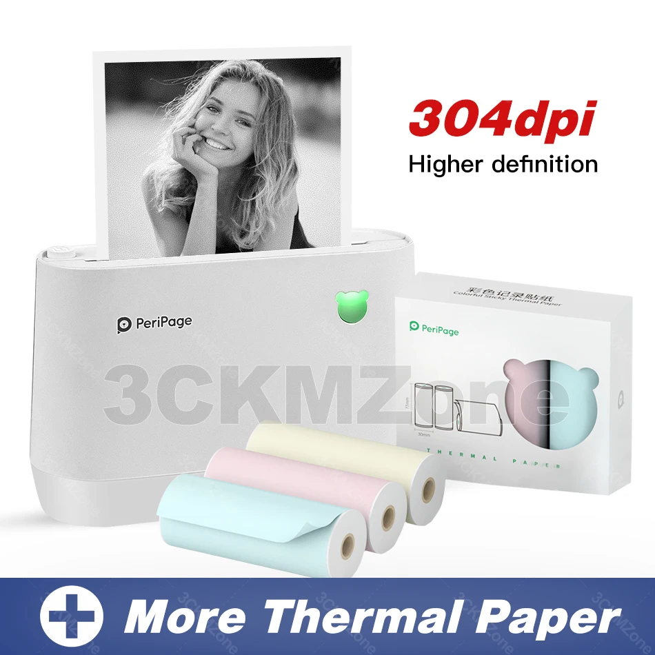Peripage A9 A9s 200 точек/дюйм 300 принтеры мобильный телефон принтер Поддержка Android iOS PC