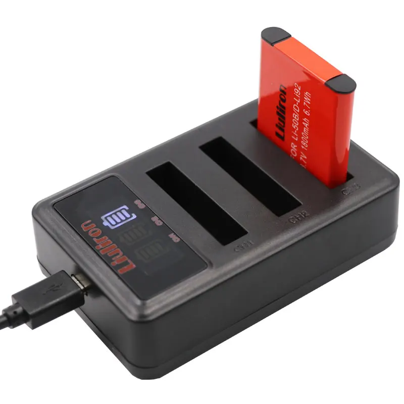 Li50b Li-50B LI50B li ion аккумулятор 50B Батарея пакет для OLYMPUS SP 810 800UZ u6010 u6020 u9010 SZ14 SZ16 D755 u1010