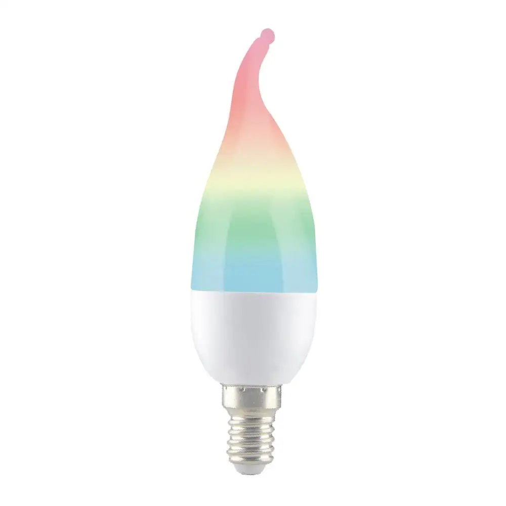 

LED Bulb WIFI Control Bedroom Party USE Alexa Atmosphere Lamp LED Light Bulb Durable RGBW E27 Bar Decoration Super Bright