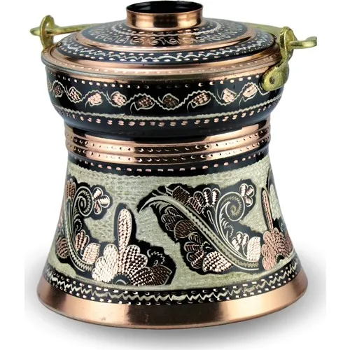 

Rose Flower Yogurt Copper Buckets, 3 Lt