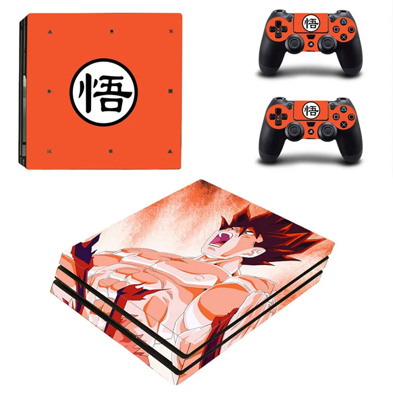 PS4 Pro наклейки Dragon Ball PS 4 Play station виниловые Pegatinas для playstation консоль и
