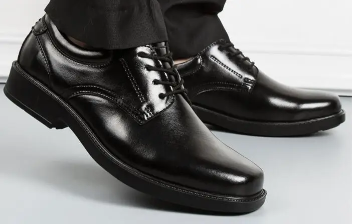 Мужская обувь сезон весна новая модель из натуральной кожи без шнуровки