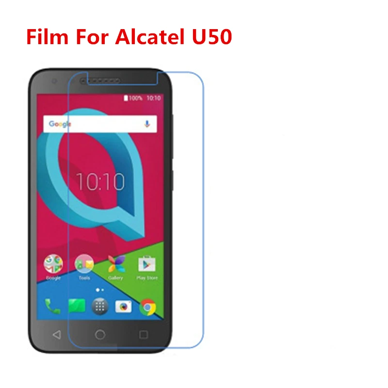 

1/2/5/10 Pcs Ultra Thin Clear HD LCD Screen Protector Film With Cleaning Cloth Film For Alcatel U50.