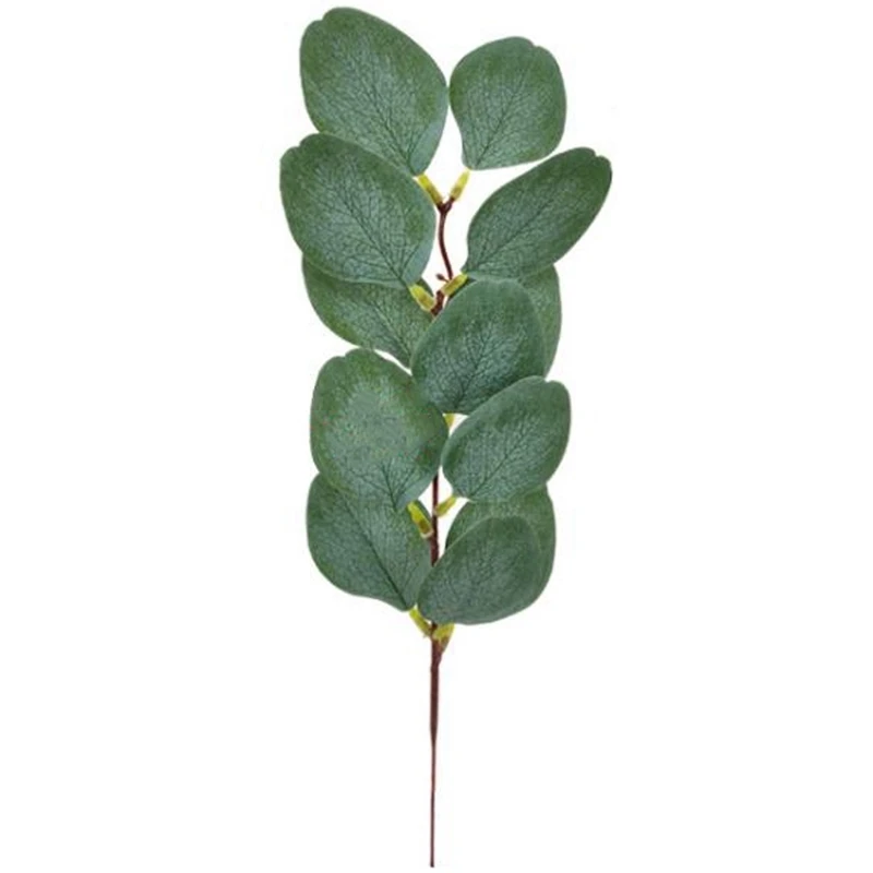 

50 Pieces of Artificial Eucalyptus Leaves for Wedding Bouquets, Flower Arrangements, Decorations, Home Decoration