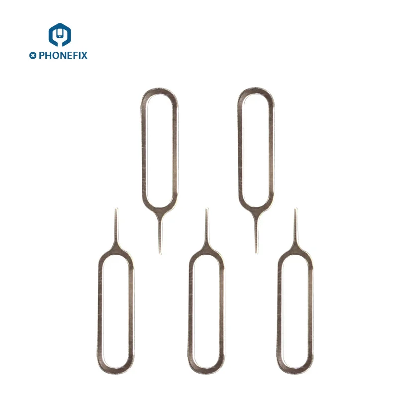 100 шт. лоток для Sim-карты извлечения открытой иглы инструмент ключа iPhone Xiaomi Huawei