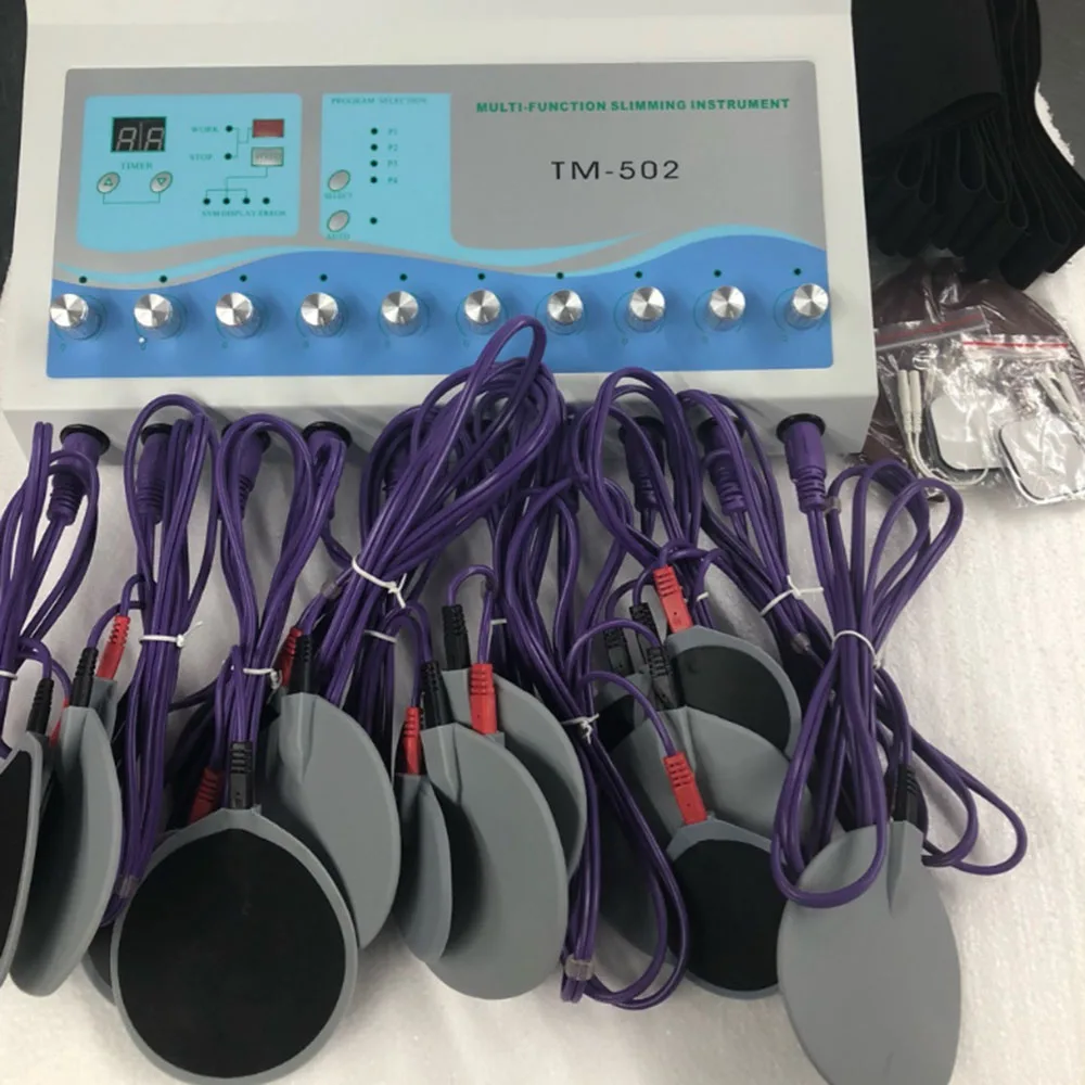2020 TM-502 Вес машина потери стимулятор мышц электростимуляции машина/русский волны