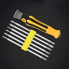 Набор высокоинтенсивных магнитных отверток 6 в 1, Y-образные U-образные отвертки в форме цветка сливы, треугольная, многофункциональные