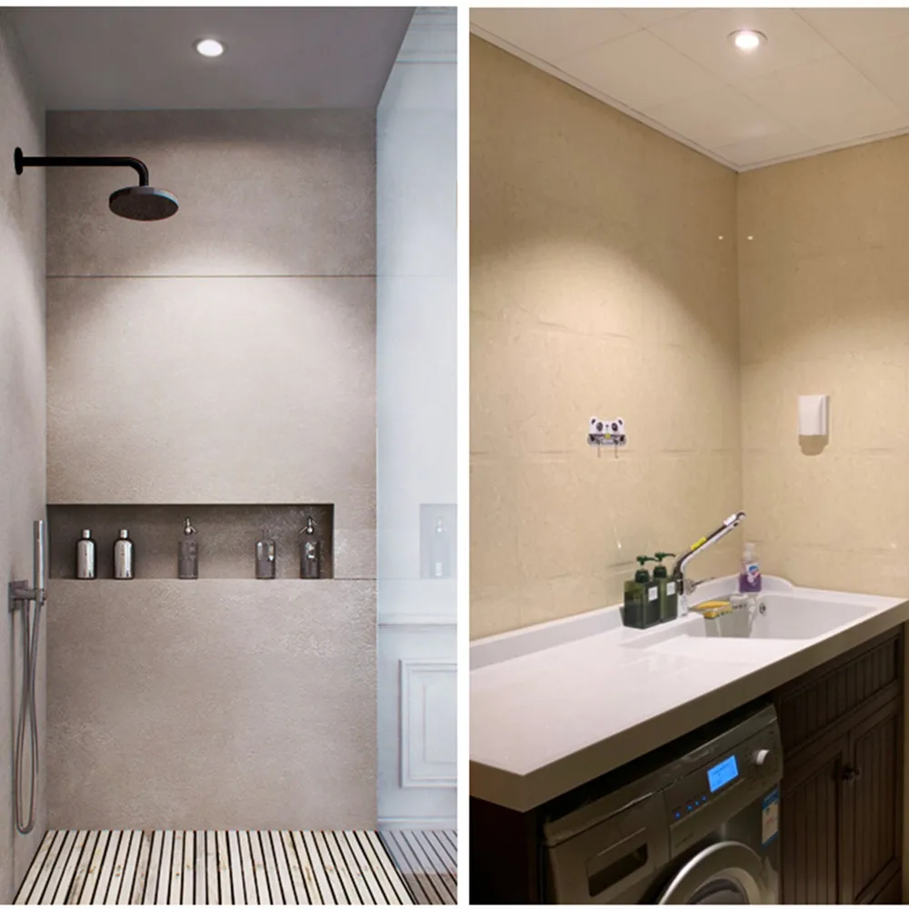 Светодиодный потолочный светильник с COB матрицей комнатная утопленная лампа