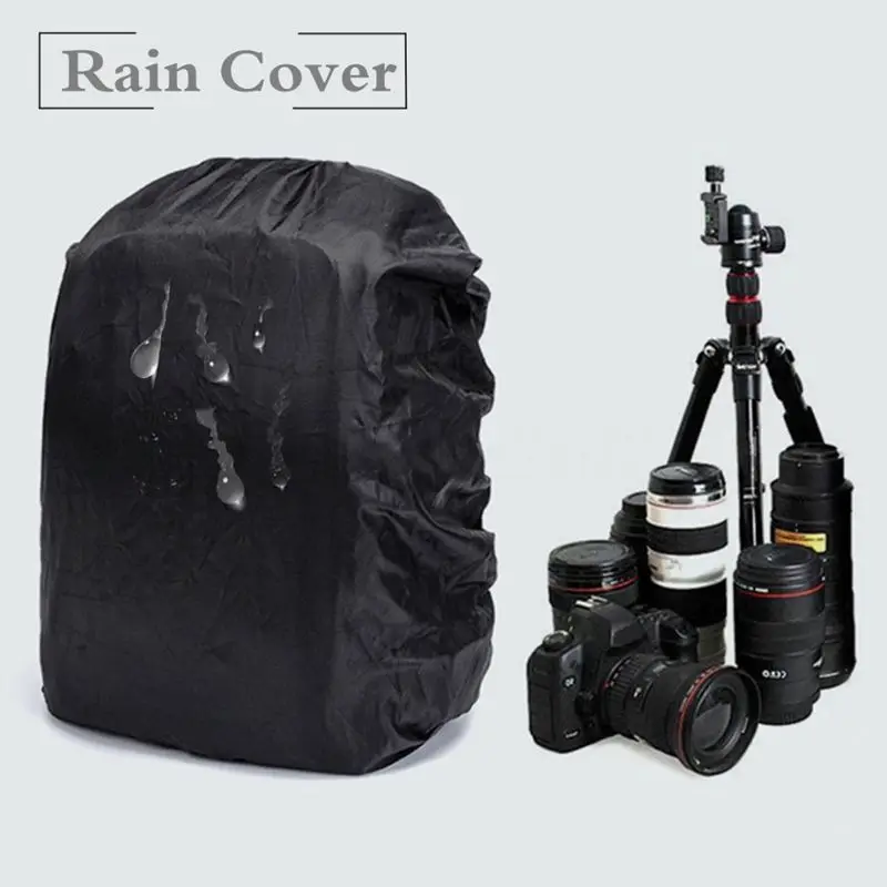 upgrade waterproof multi functional digital dslr camera video bag with rain cover slr camera bag pe padded for photographeroran free global shipping