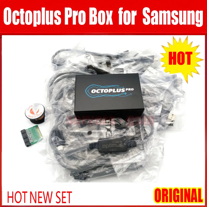 Новая оригинальная коробка Octoplus Pro с кабелем 7 в 1/набор адаптеров для Samsung - Фото №1