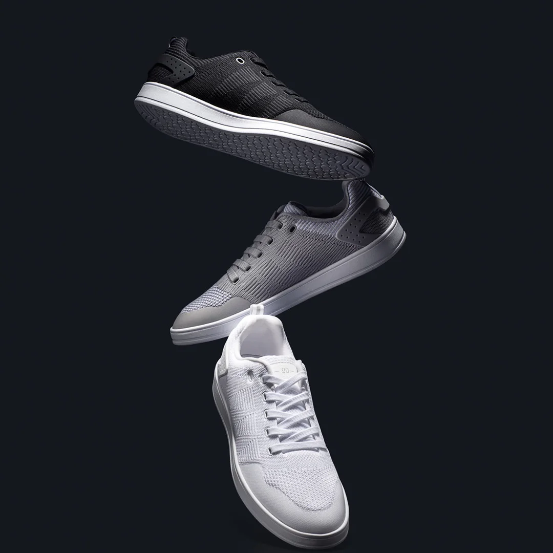 Xiaomi 90 Skate Sneaker Comfortable Breathable Men Knitted Skateboard Shoes Splash-Proof Water Casual for women | Обувь