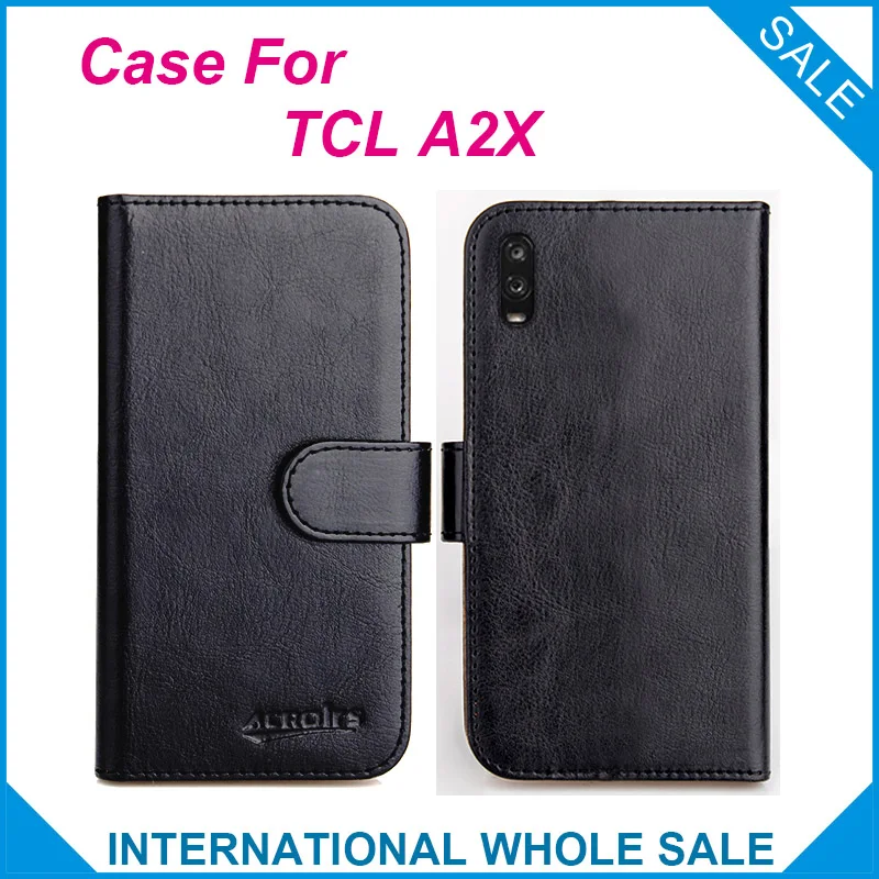 

Чехол TCL A2X, 6 цветов, кожаный чехол-кошелек с откидной крышкой, чехол s для TCL A2X, чехол для телефона, сумка для кредитных карт