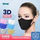 Elough Черная 3D Защитная маска для взрослых KN95 сертифицированная маска ffp2 mascarillas neгра ffp2kn95 fpp2 одобренные ffp2 маски