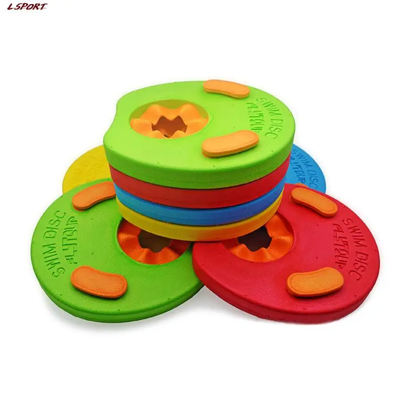 

EVA Foam Swim Discs Suit Arm Bands Floating Sleeves Inflatable Pool Float Board