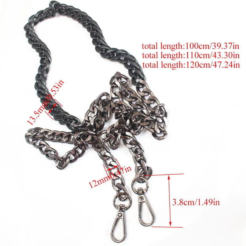 Женская сумка Кроссбоди из акриловой смолы ремень с цепочкой съемные