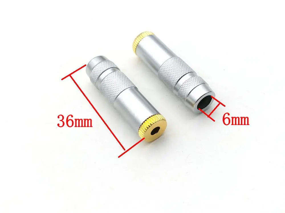 2 шт. разъёмы для аудио кабеля 3 5 мм|Соединители| |