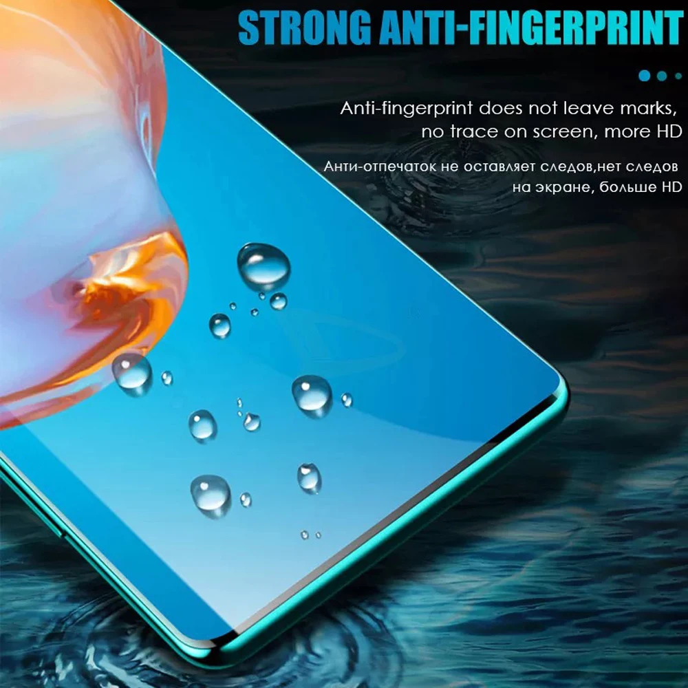 2 шт Мягкий Полный Чехол для huawei P40 lite E pro plus P30 P20 Гидрогелевая пленка защитная