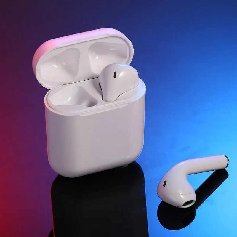 Новые беспроводные наушники с зарядной коробкой, мини bluetooth-гарнитура, наушники, стерео гарнитура, гарнитура с микрофоном для всех смартфонов