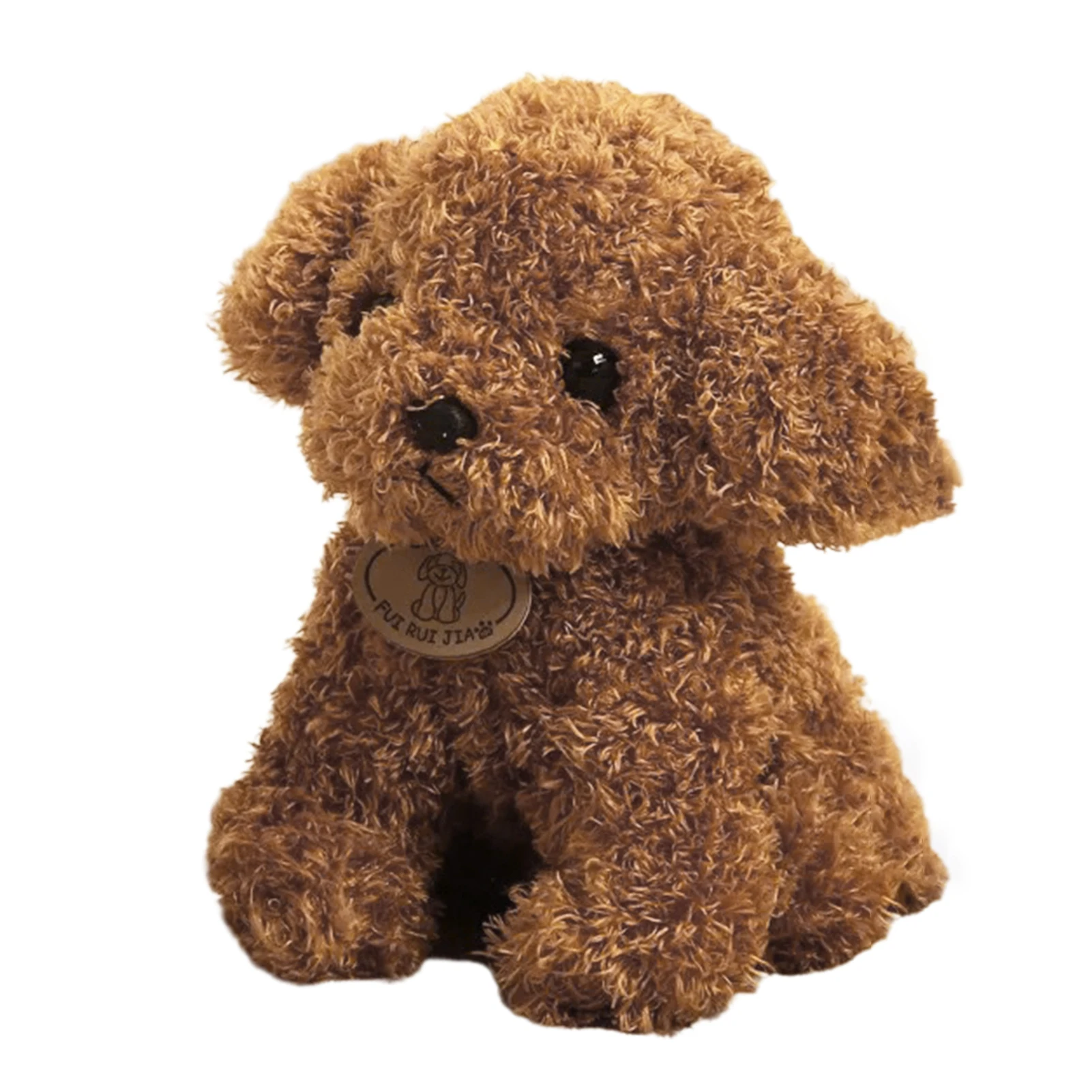 

Cartoon Attractive Practical Durable Interesting Lovely Poodle Puppy Plush Stuffed Doll Huggable Toy Home Ornament Gift