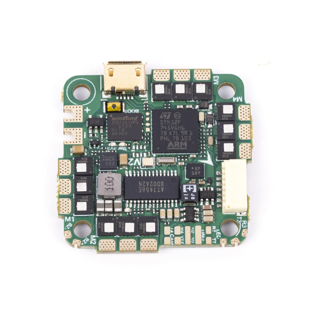 

Контроллер полета iFlight Beast F7 55A V2 2-6S BLHeli-S AIO Board (BMI270) с рисунком крепления 25,5*25,5 мм для FPV дрона