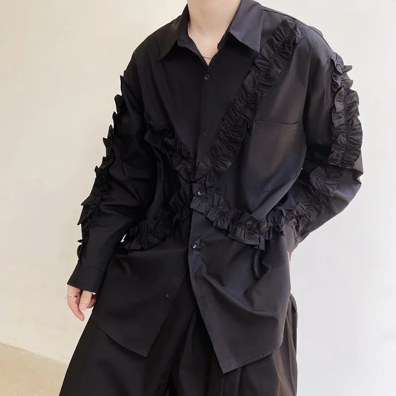 Осень 2021 корейский стиль Индивидуальные Дизайнерские рубашки с рисунком грибка