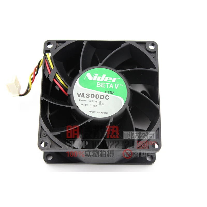 Оригинальный вентилятор для сервера шасси VA300DC V35375-58 12 В 8038 а 8 см Gale