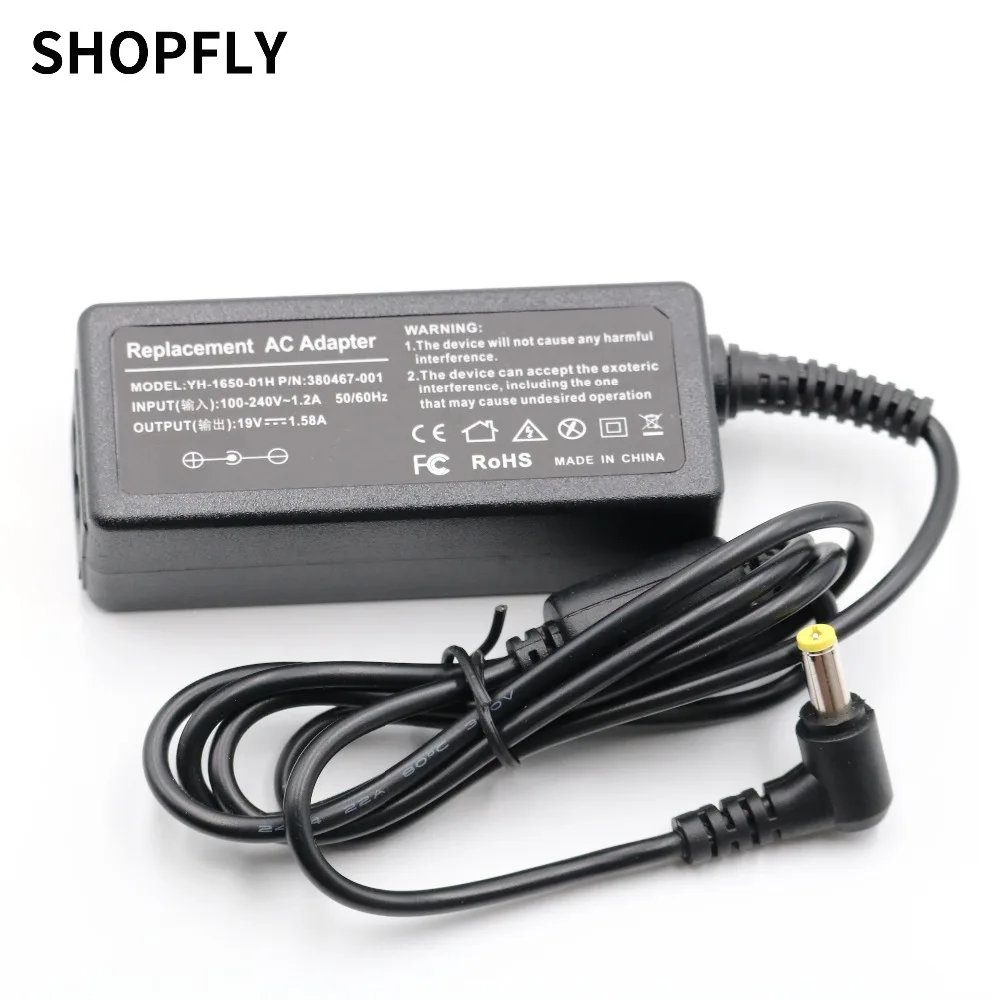 19V 1.58A 30 Вт AC адаптер Зарядное устройство для acer Aspire One AOA110 AOA150 ZG5 ZA3 NU ZH6 D255E D257 D260 A110 ноутбук
