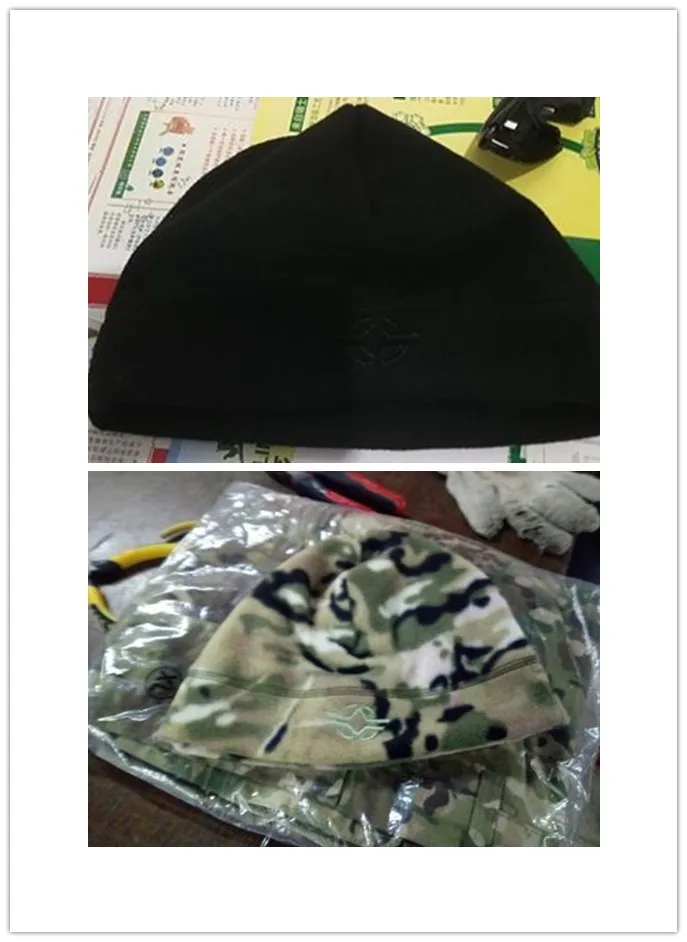 56-60 см уличная тренировочная камуфляжная Тепловая ветрозащитная флисовая шапка