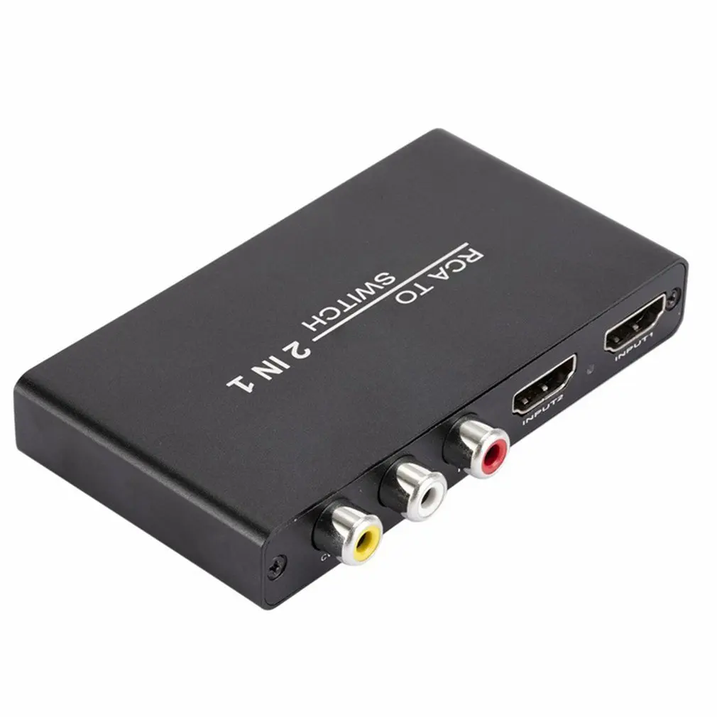 

HDMI-Compatible RCA Adapter 4K Video Converter HDMI-Compatible Adapter Converter Box Support supports 3.4Gbps