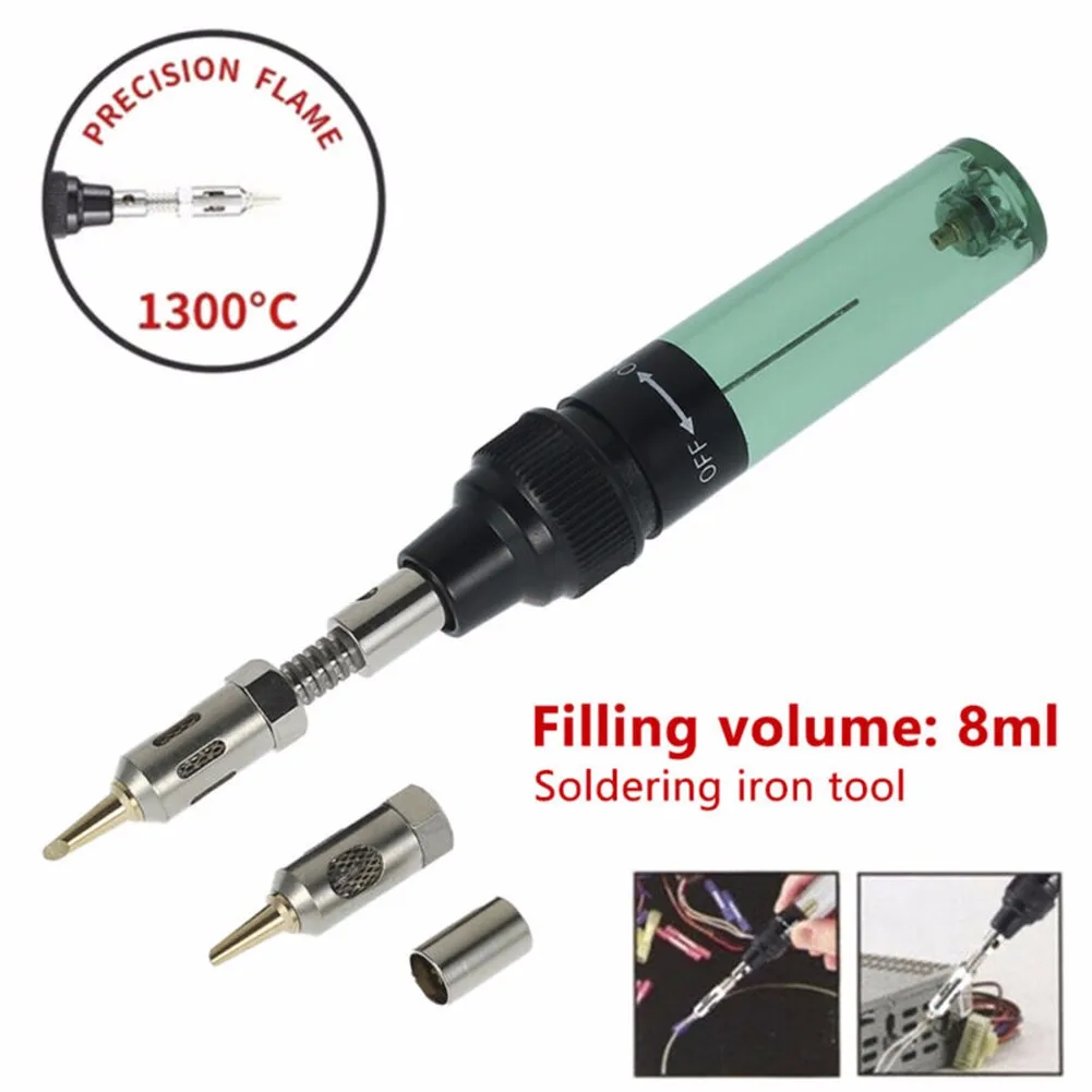 

1pcs Butane Gas Soldering Iron Tool 3In1Professional Gas Soldering Iron Butane Gas Welding Soldering Gun