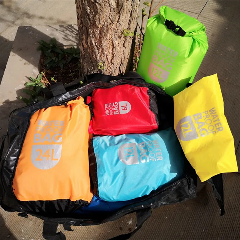 

Waterproof Dry Bag Pack Sack Swimming Rafting Kayaking River Trekking Floating Sailing Canoing Boating Water Resistance