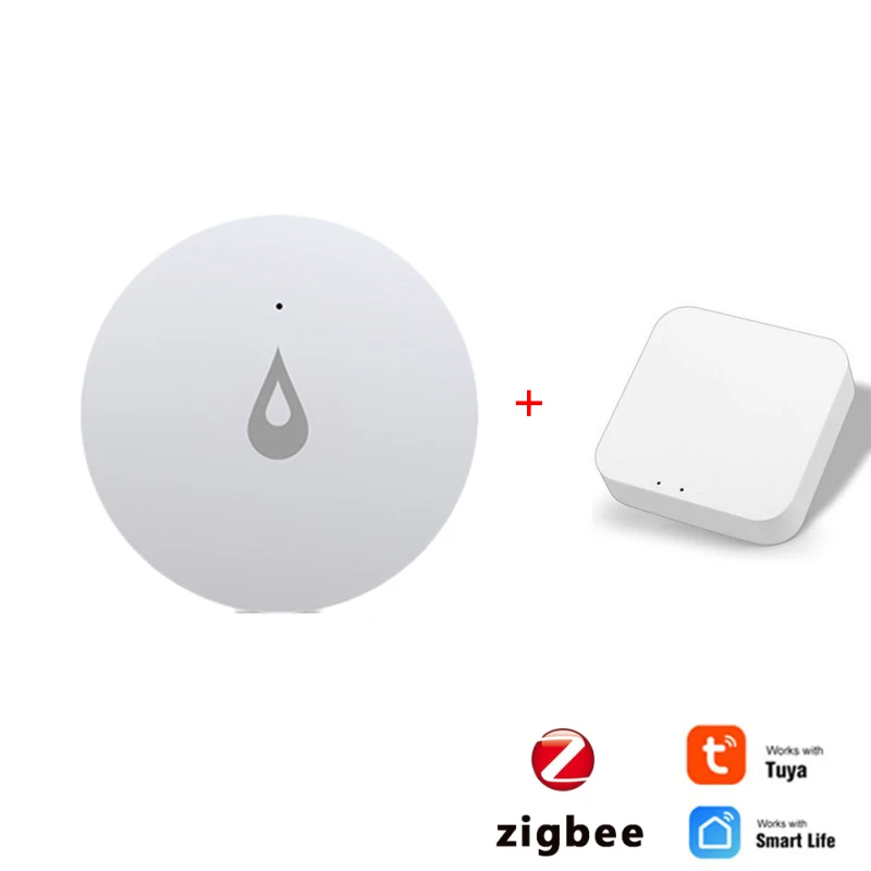

Tuya Water Leakage Sensor WIFI Leak Level Alarm Tank Detector Security Overflow Protection Smart Life App Home Remote Control