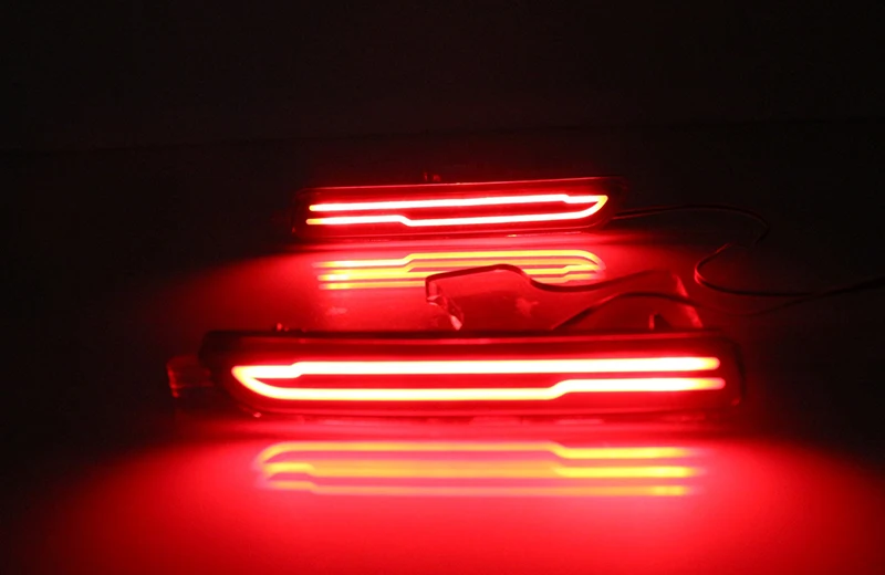 CSCSNL 1 набор Автомобильный светодиодный задний стоп сигнал бампер отражатель