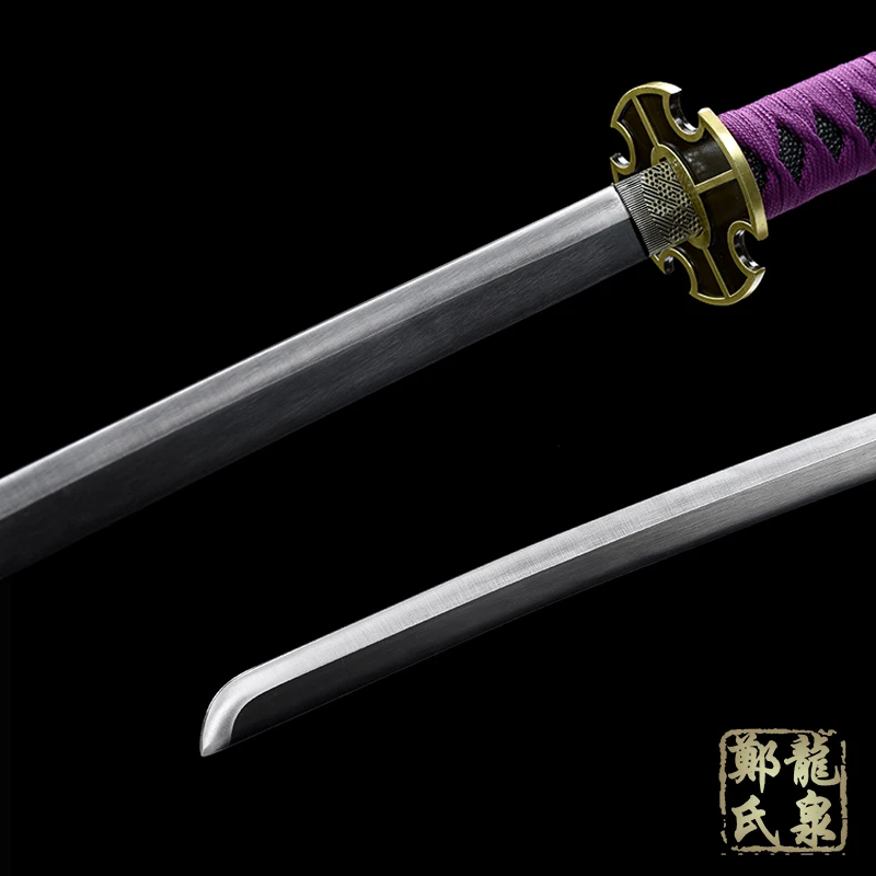Аниме цельный Косплей ророноа Зоро меч сандай китегту Настоящее Катана из стали